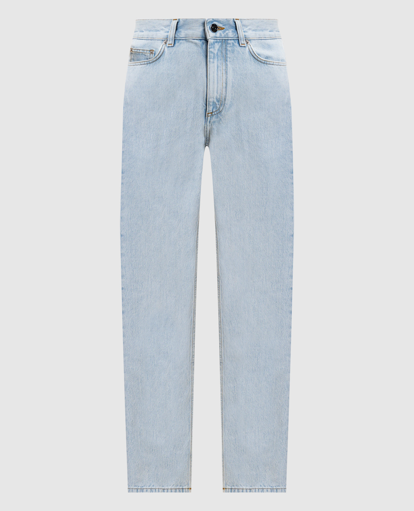 

Blue jeans with logo patch Givenchy, Light blue
