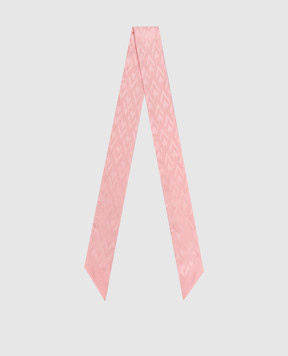 Valentino Pink silk twill ribbon 9W2E6017DAA