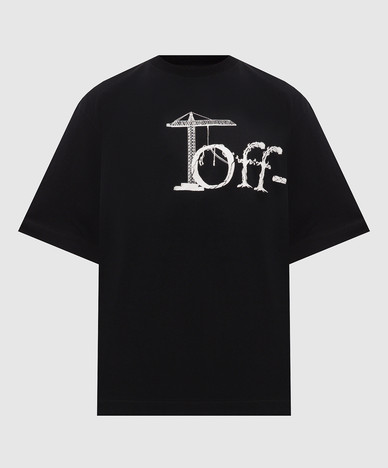 Black Shared T-shirt with print