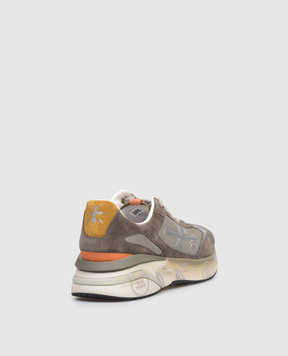 Premiata Brown combination sneakers MOERUN MOERUN