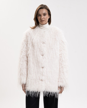 Loulou de Saison ROWE jacket in ivory color ROWE