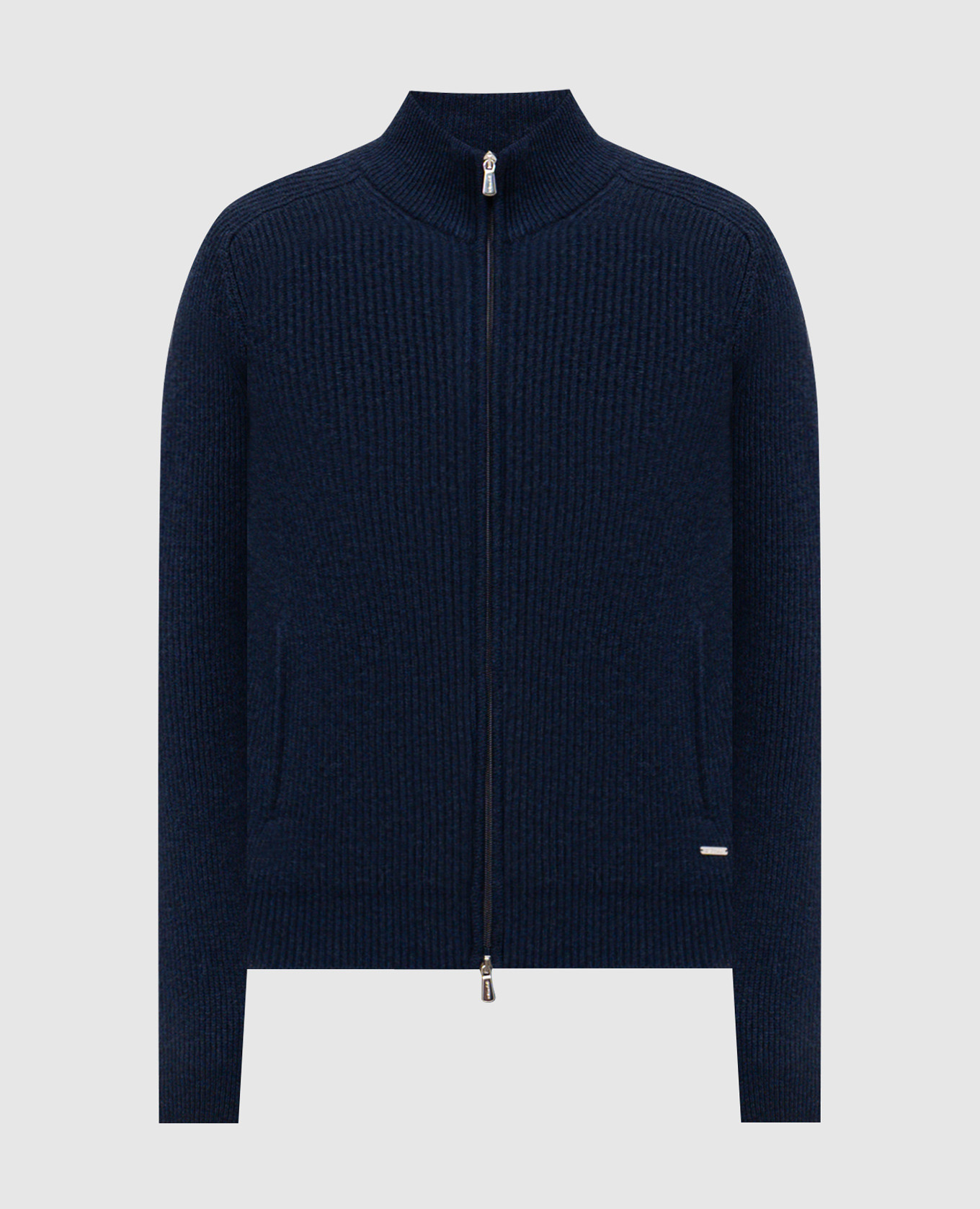 

Blue cashmere cardigan Enrico Mandelli