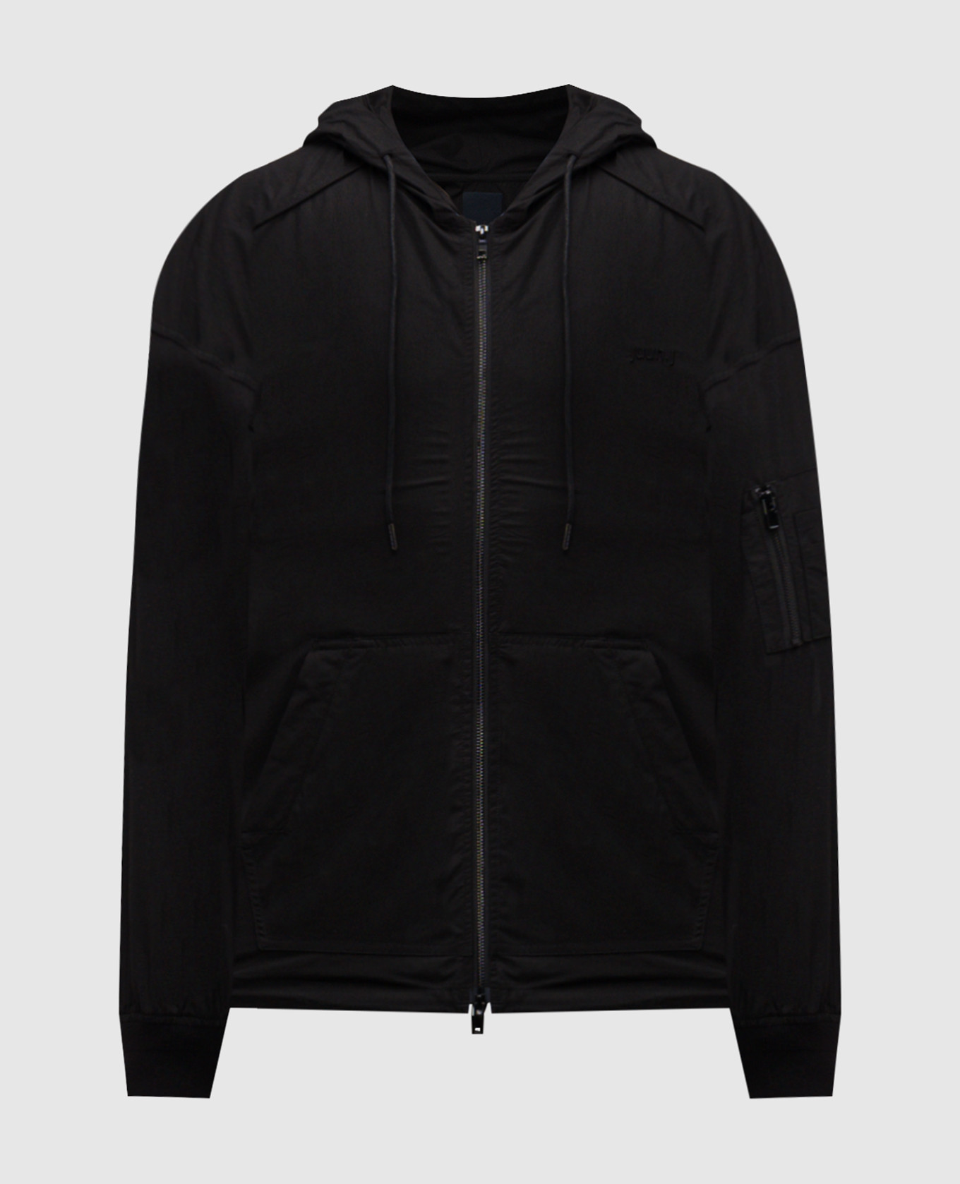 

Black windbreaker Juun.j