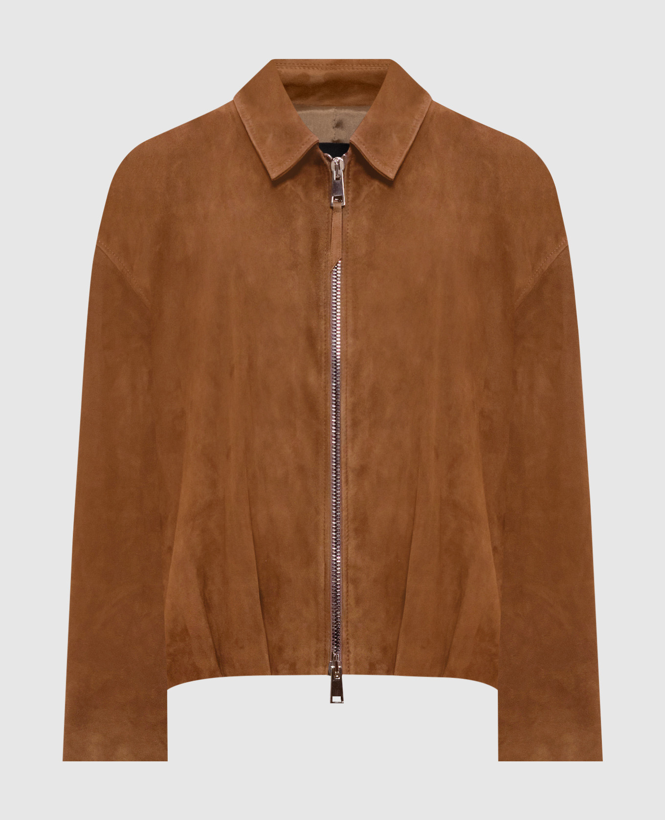 

Brown suede jacket Lavy Simonetta Ravizza