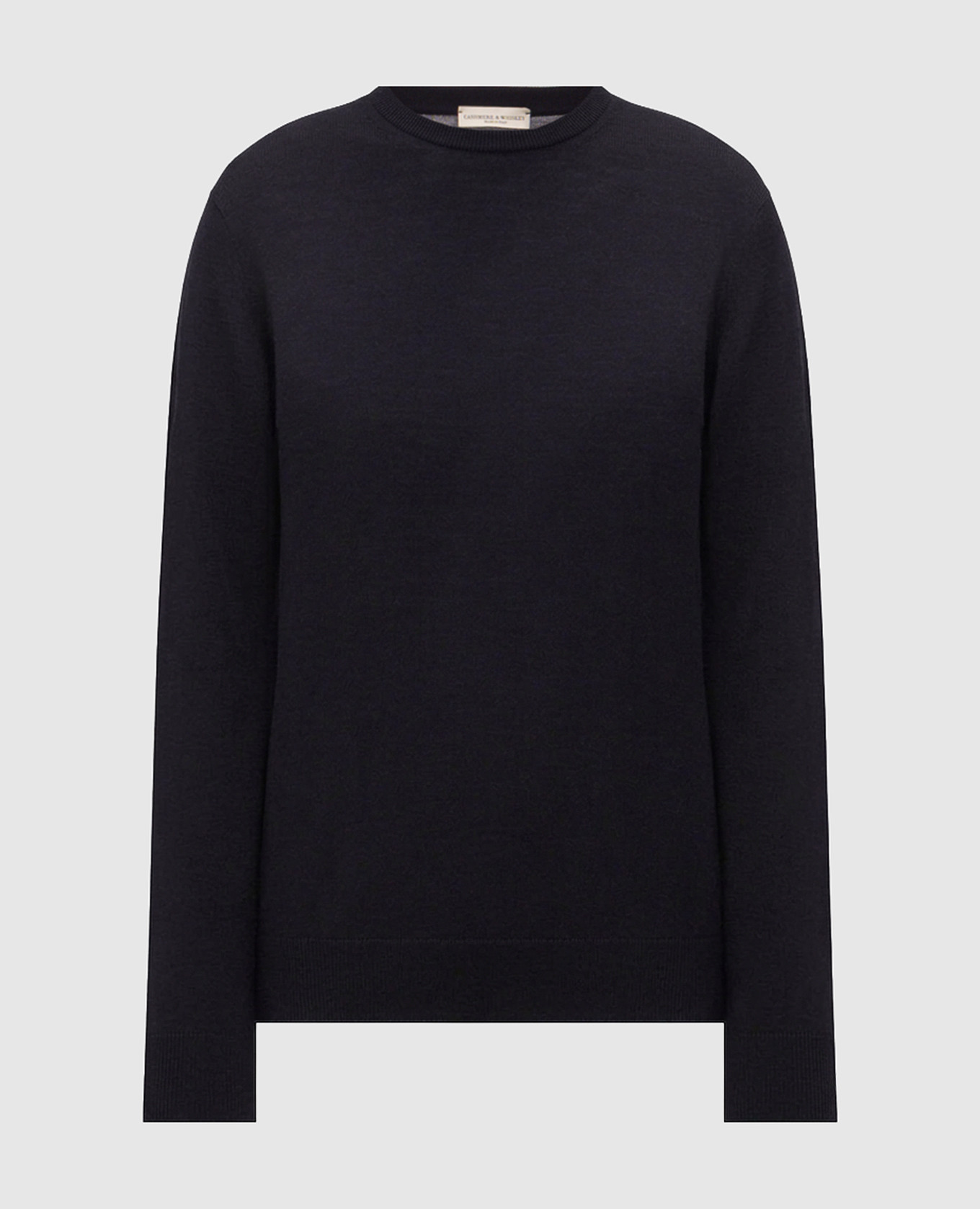 Blue wool jumper