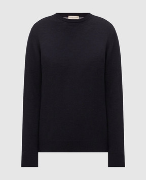 Cashmere&Whiskey Blue wool jumper MU8121318541R