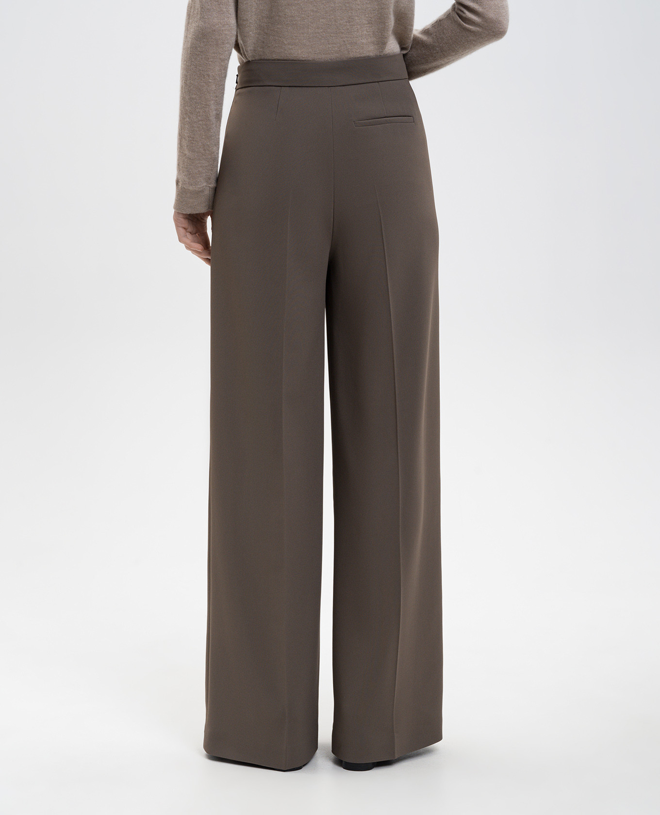 Alane brown high-rise pants JOSEPH 4