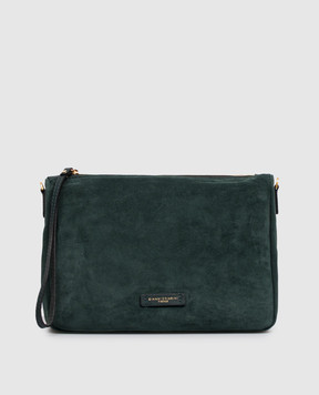 Gianni Chiarini Green suede bag Nora BS10225CMPL