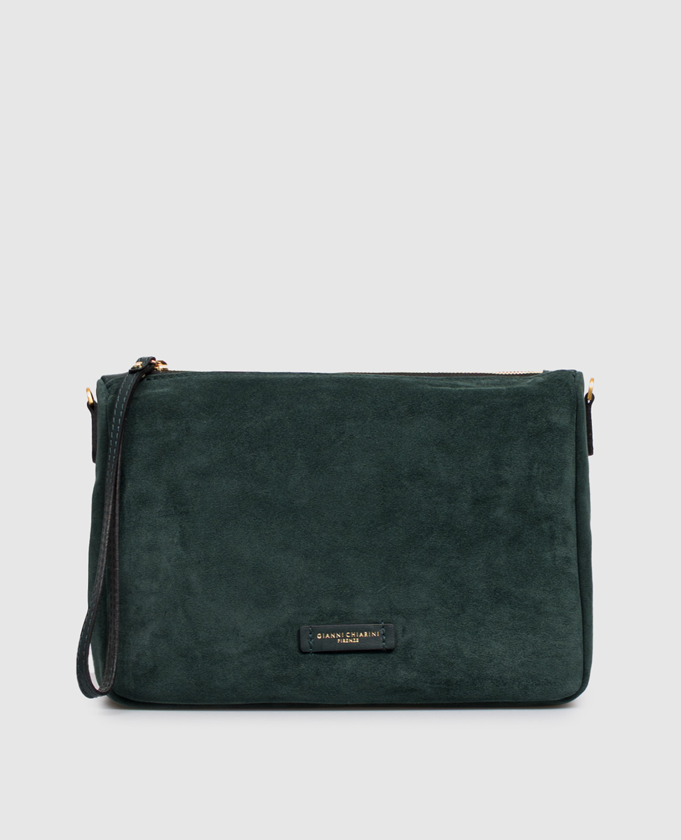 Green suede bag Nora