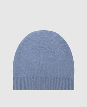 Stefano Ricci Blue cashmere hat K606040CUFF26305