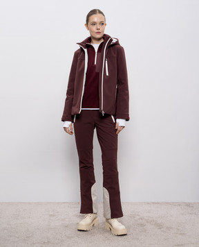 Brunello Cucinelli Burgundy cashmere jumper MM840VG104