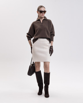 Max Mara Weekend AGRE brown wool pullover WKDAGRE
