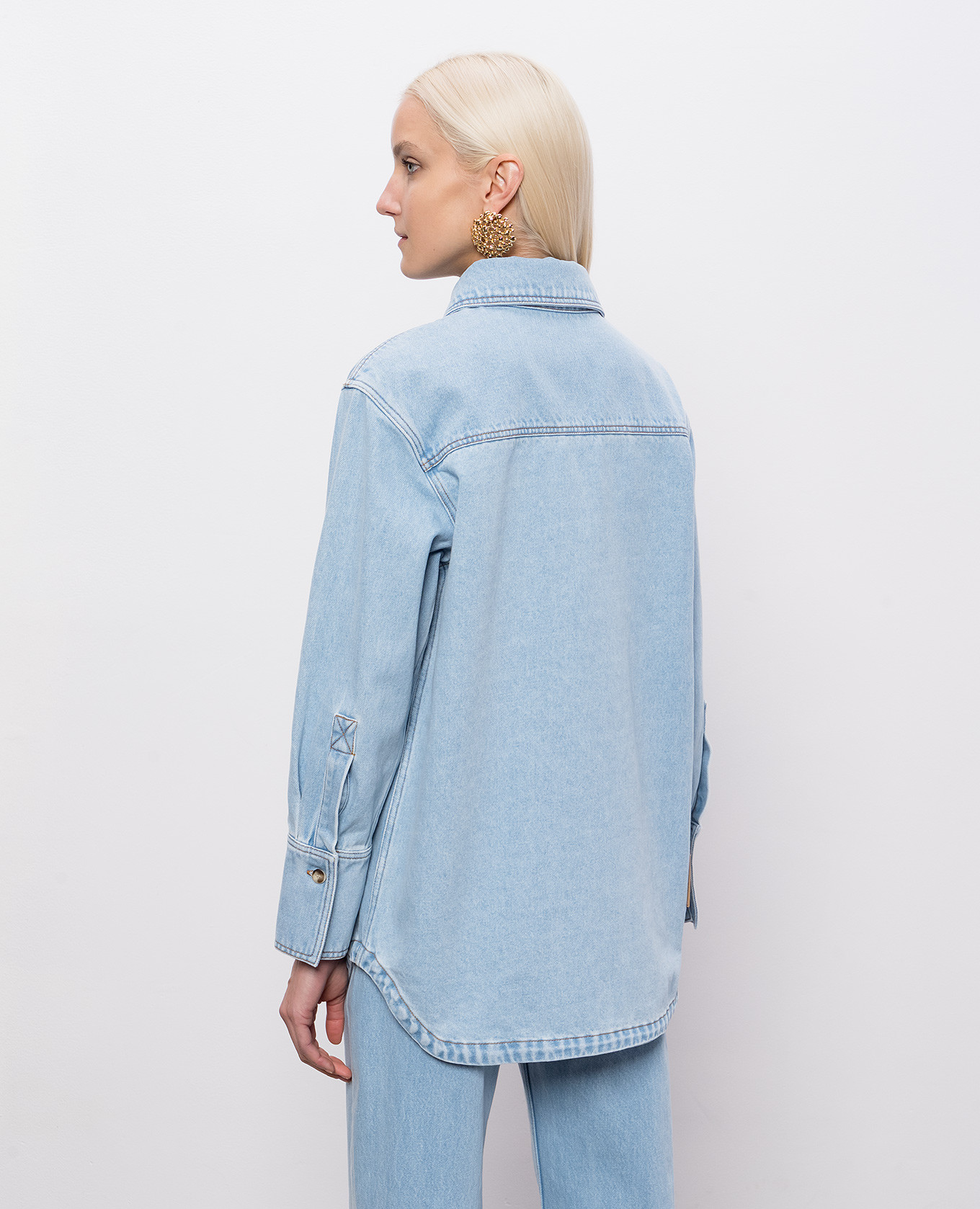 

Idar blue denim shirt JOSEPH, Light blue