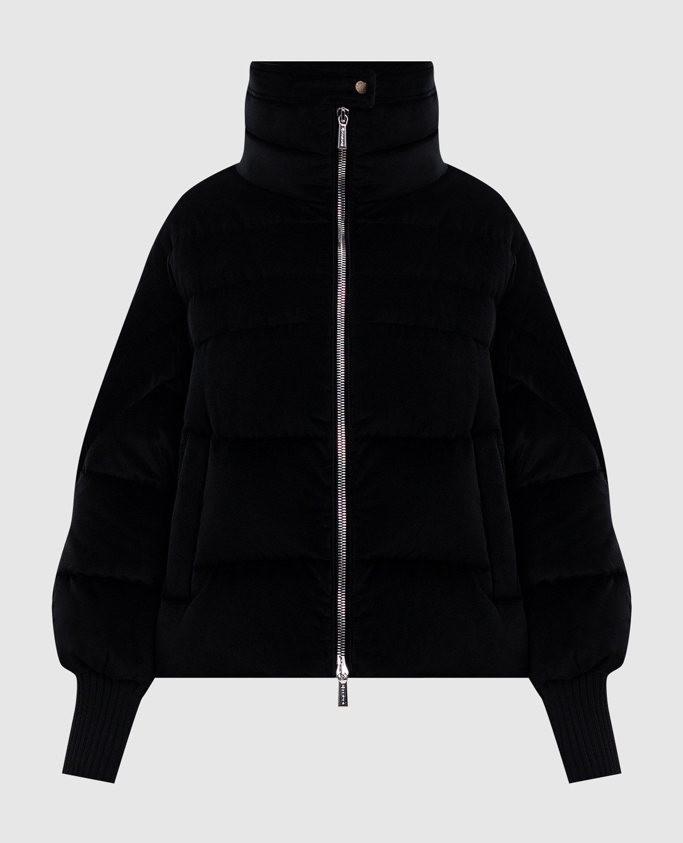 

Black velvet down jacket RIPOLI CARMEN MooRER