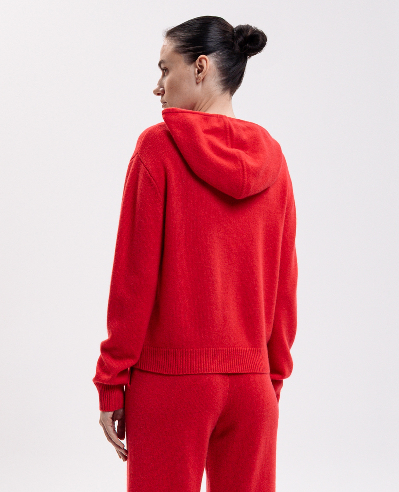 Red cashmere and wool sports jacket Sporty & Rich 4