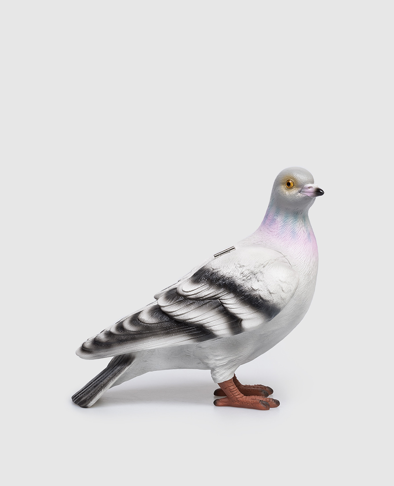 

Gray clutch in the shape of a dove JW Anderson, Grey