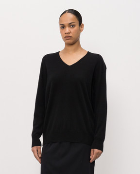 The Row Onofre black cashmere pullover 11088Y751