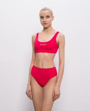 Balmain Pink swimsuit BKBS02490
