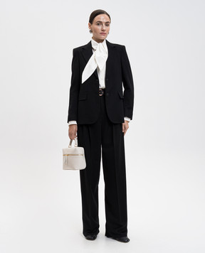 Max Mara Folgore black wool jacket FOLGORE