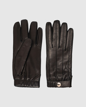 Dolce&Gabbana Black leather gloves BG0189A0844