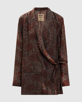UMA WANG Khloe floral print puffer jacket UP6007