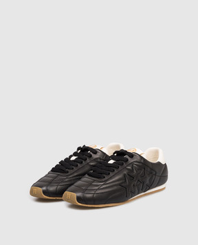 AMIRI Black leather sneakers Pacific AWSNSN1034