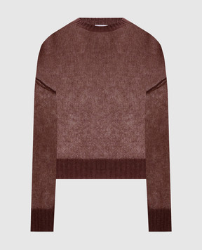 Brunello Cucinelli Brown wool sweater M2I776830