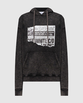 Off-White Gray hoodie News 44MBB12GF5F004