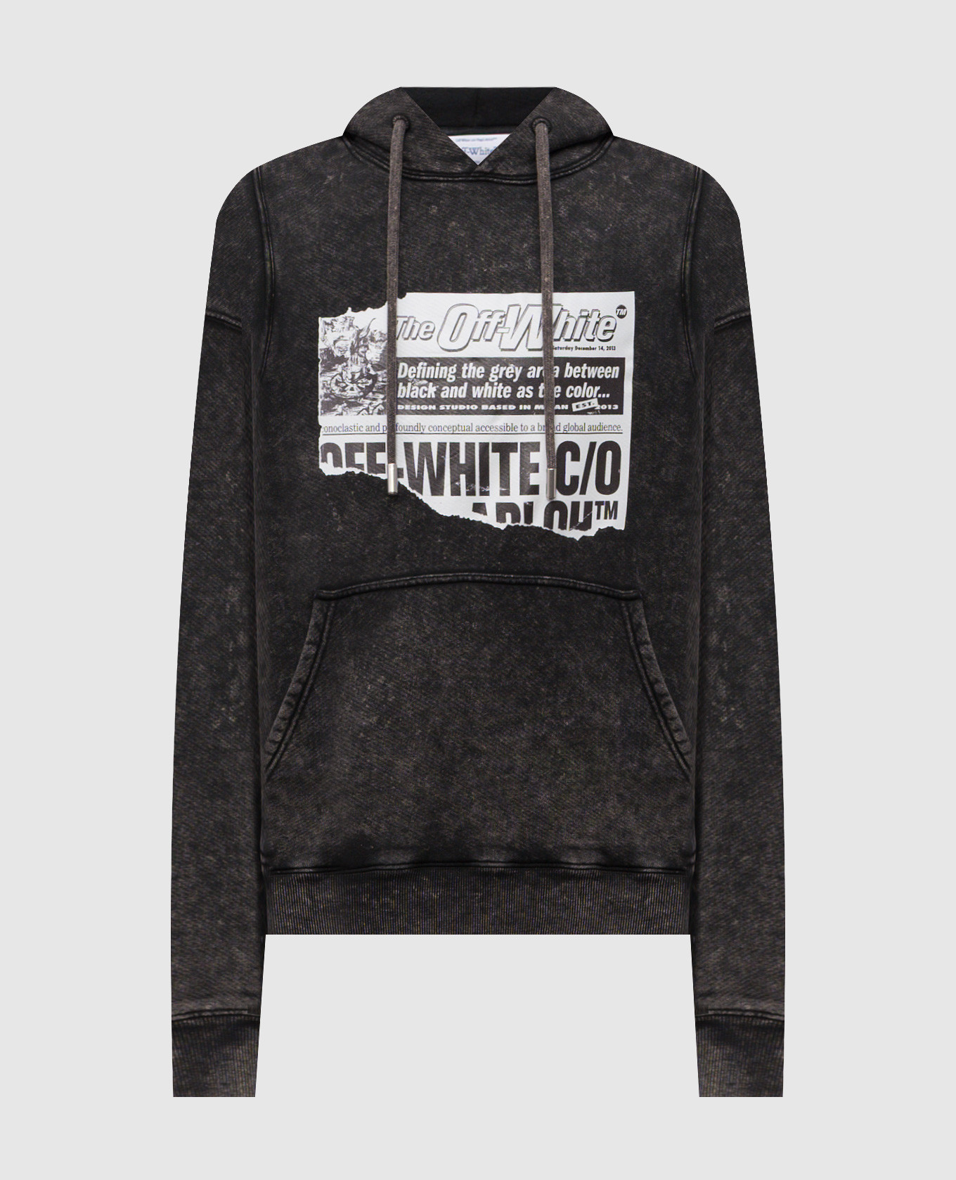 

Gray hoodie News Off-White, Grey