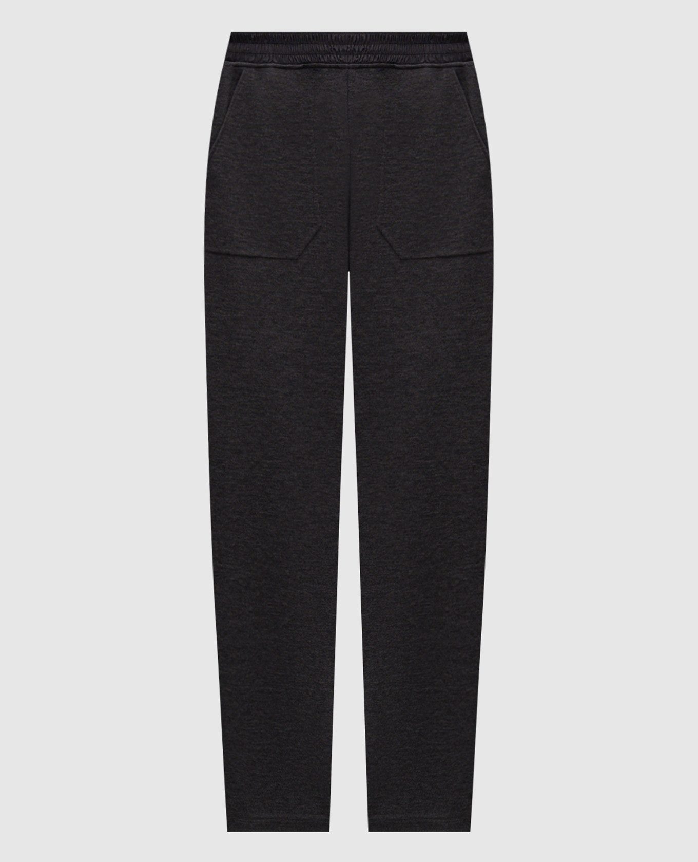 Gray wool pants