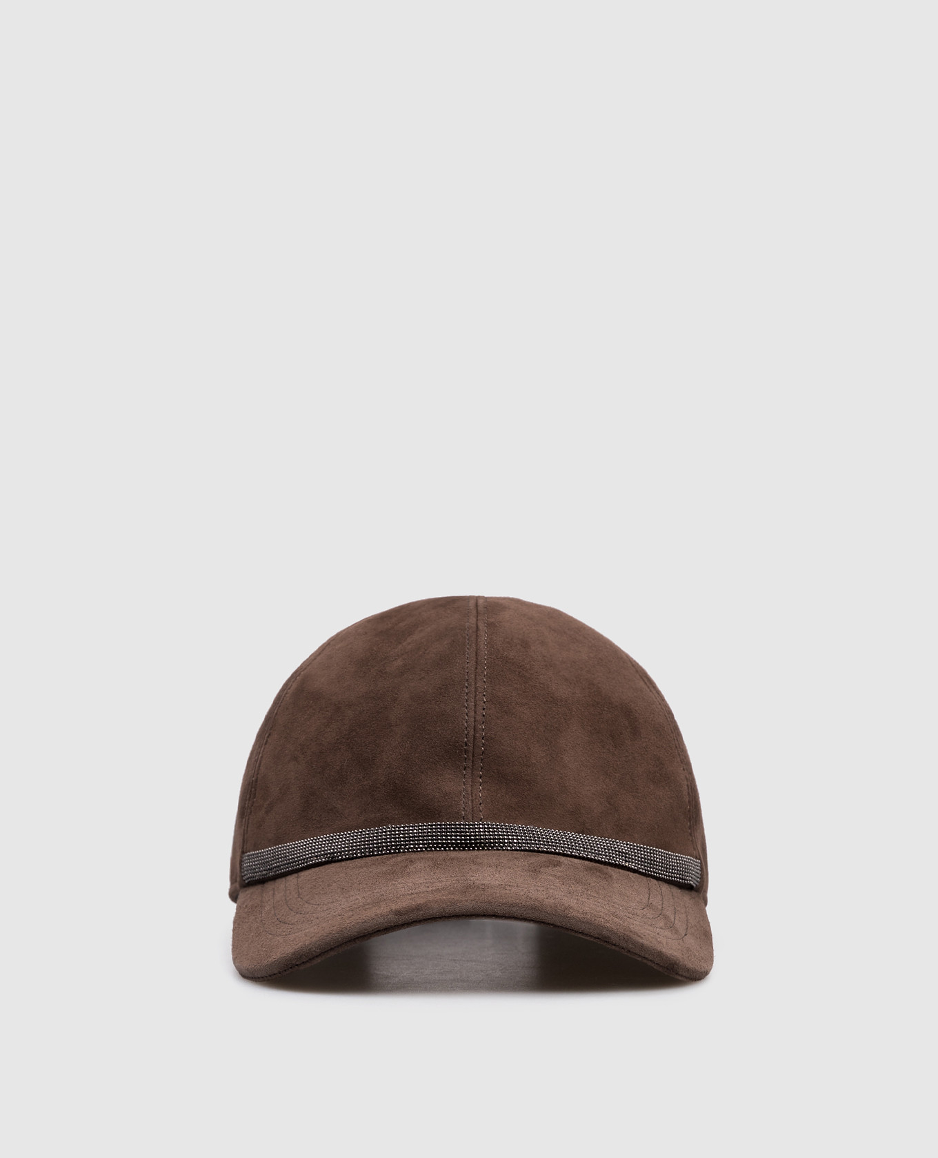 

Brown suede cap Brunello Cucinelli
