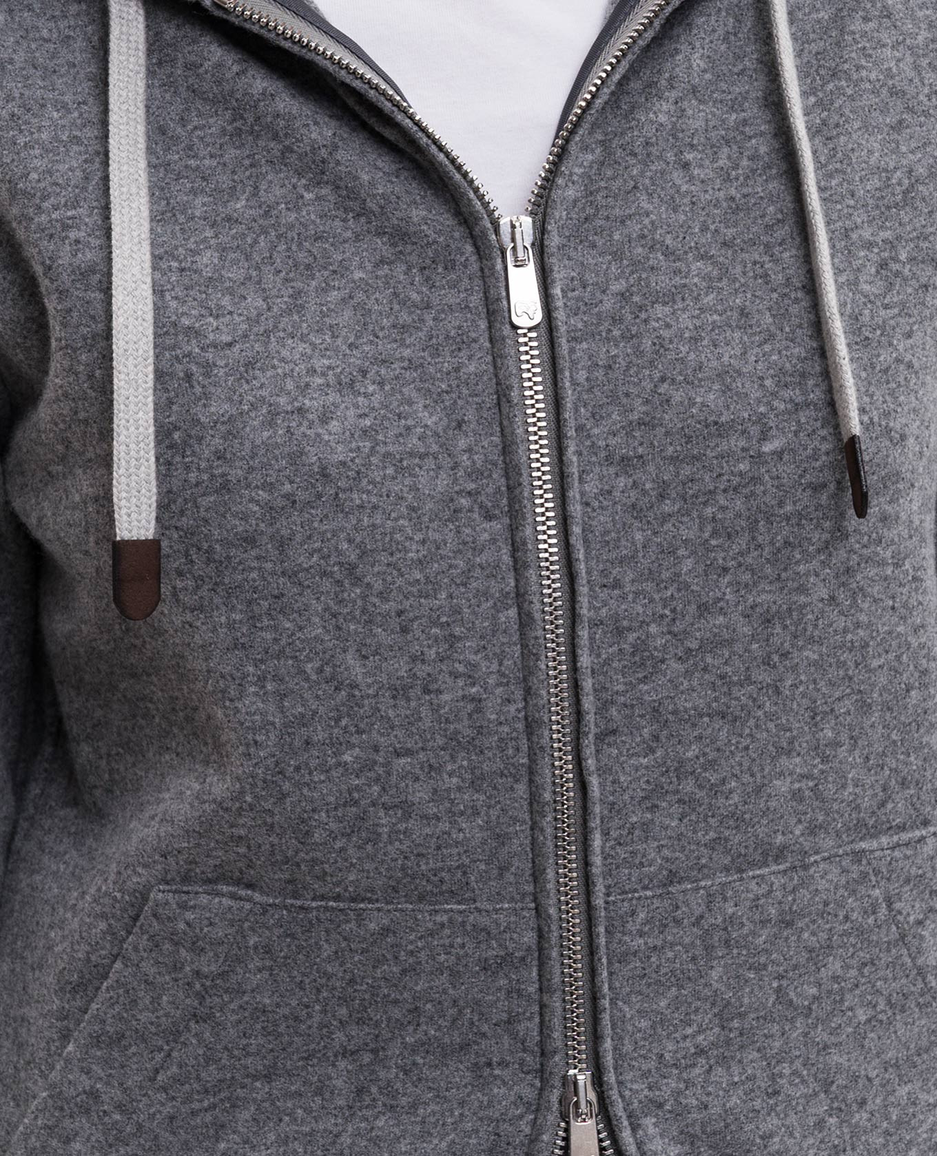 Grey wool and cashmere sports jacket Marco Pescarolo 5