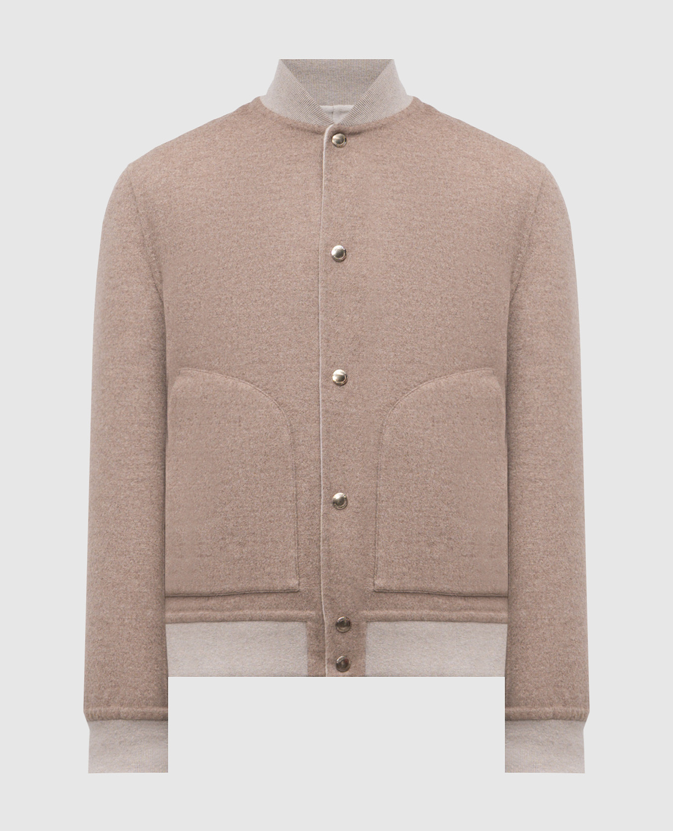 

Reversible cashmere jacket Brunello Cucinelli, Brown