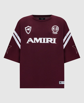AMIRI Burgundy T-shirt Sport AWTOJR1022