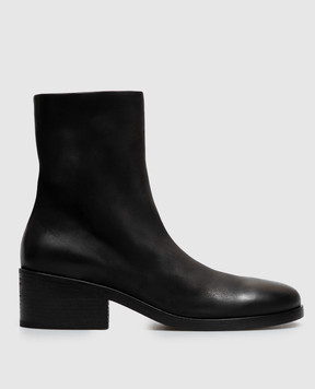 Marsell Black leather Olo boots MW8965P022