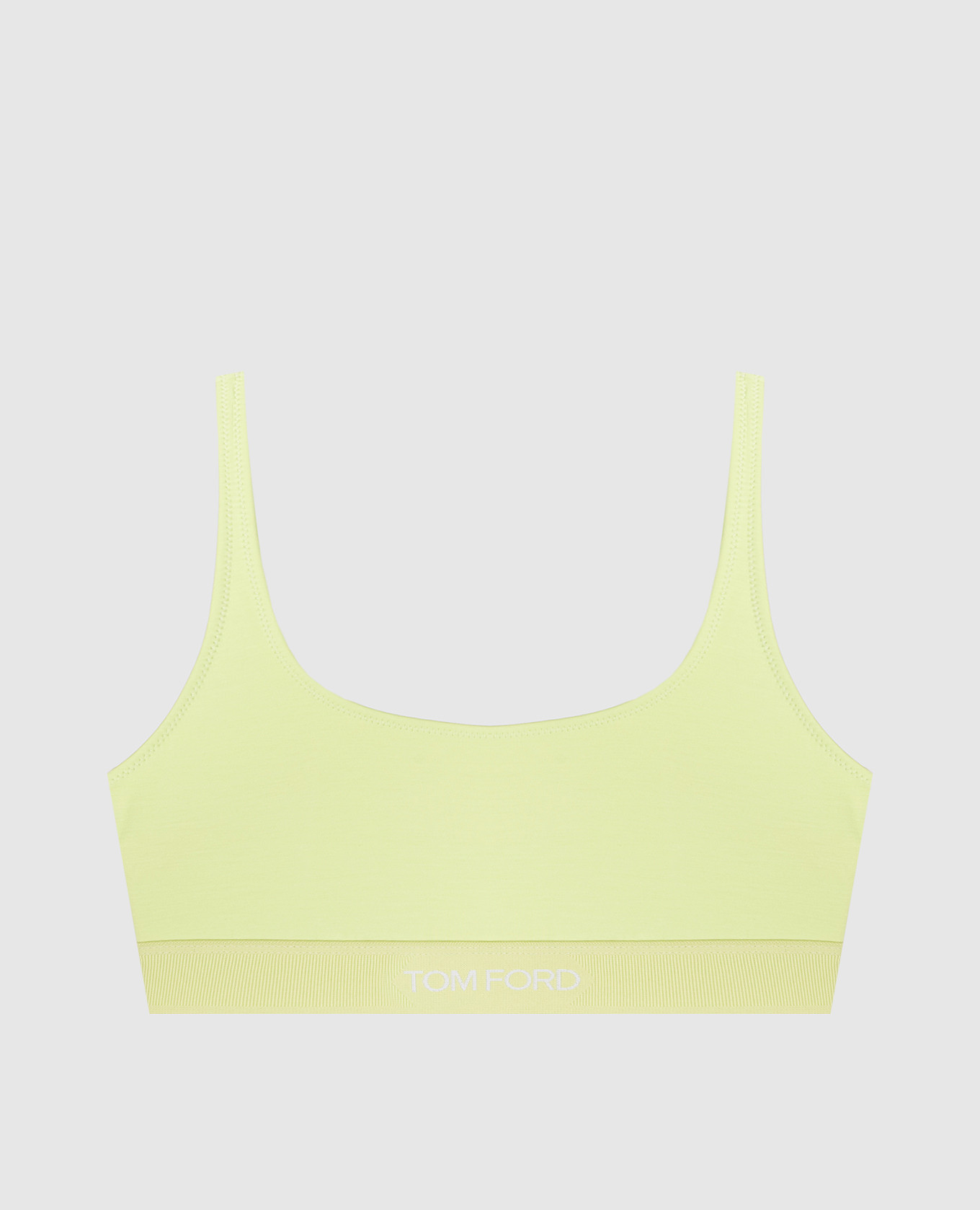 

Green top with logo pattern Tom Ford