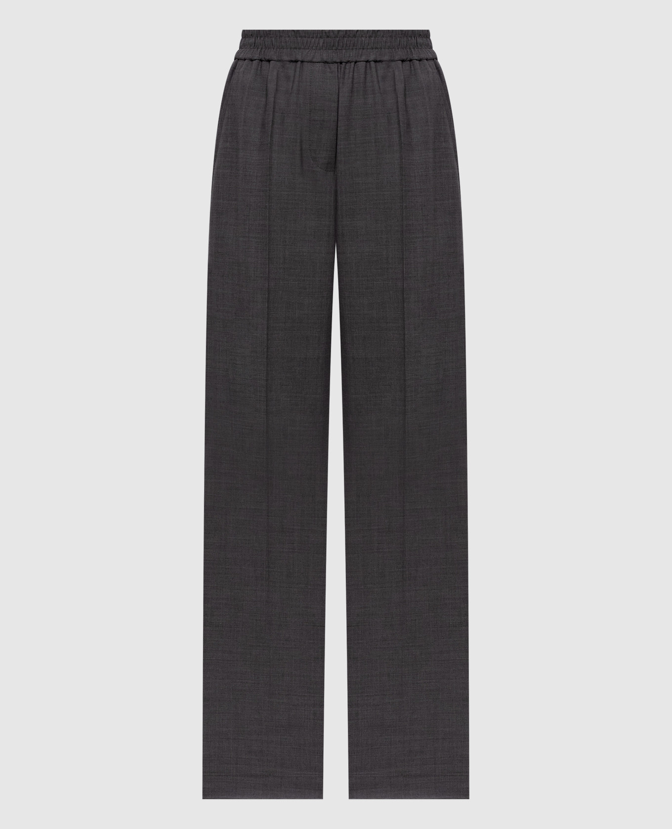 Gray pants with wool