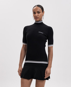 Off-White Black mini dress 2FU00528T
