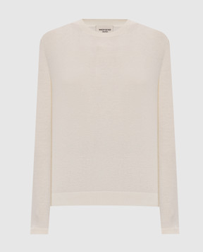Max Mara Weekend SICILIA ivory sweater with silk and wool WKDSICILIA