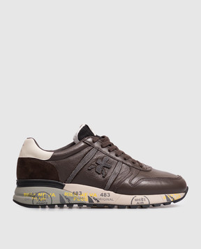 Premiata Brown leather sneakers LANDER LANDER8658