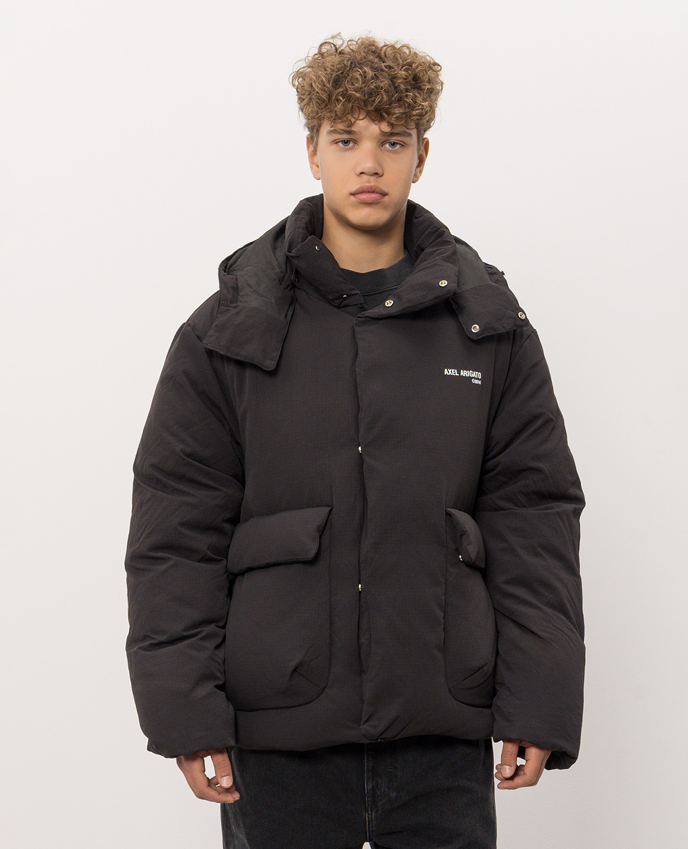 Black Tent down jacket Axel Arigato 3