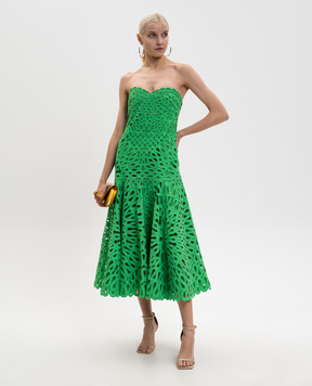 Simkhai Florence green midi dress 1261227BA