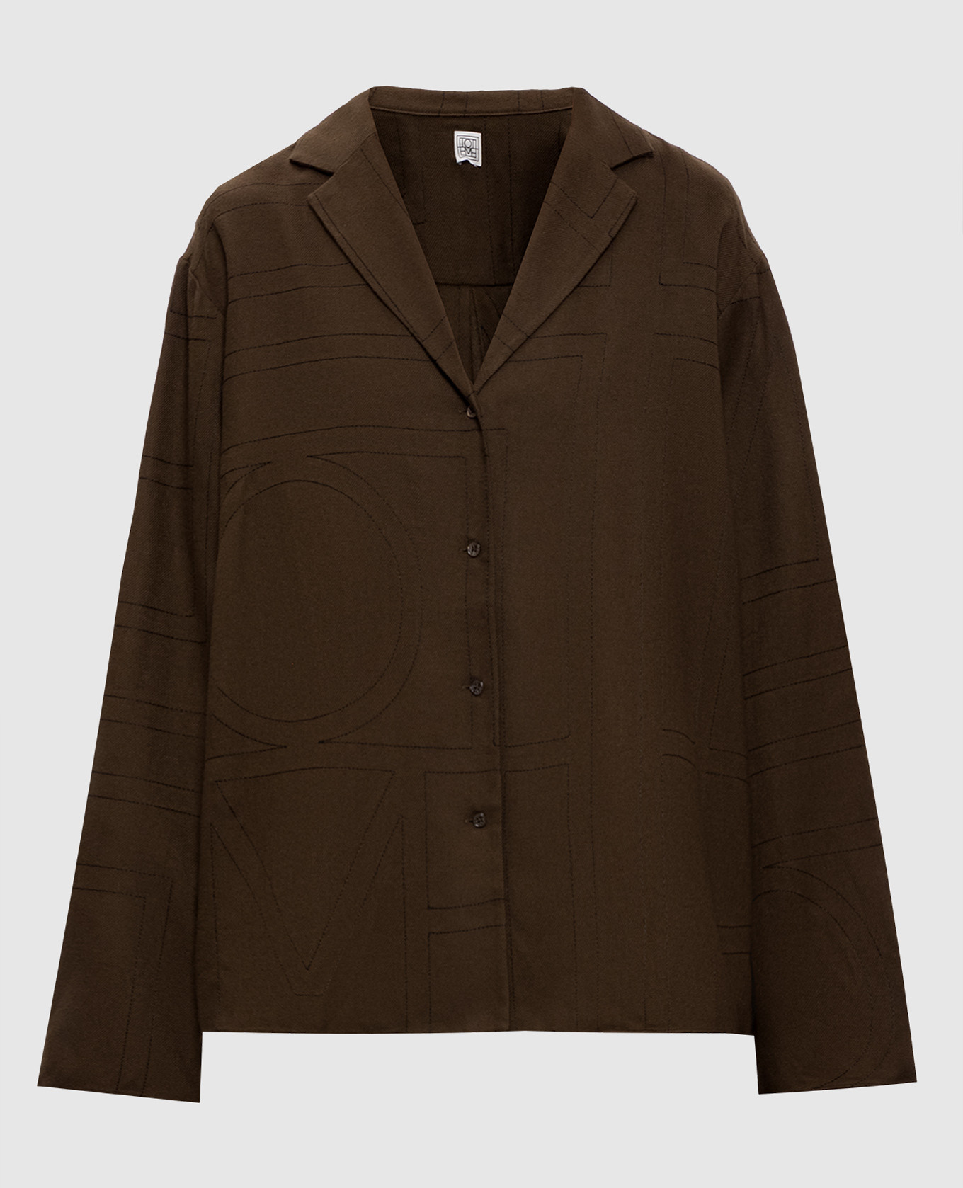Brown shirt