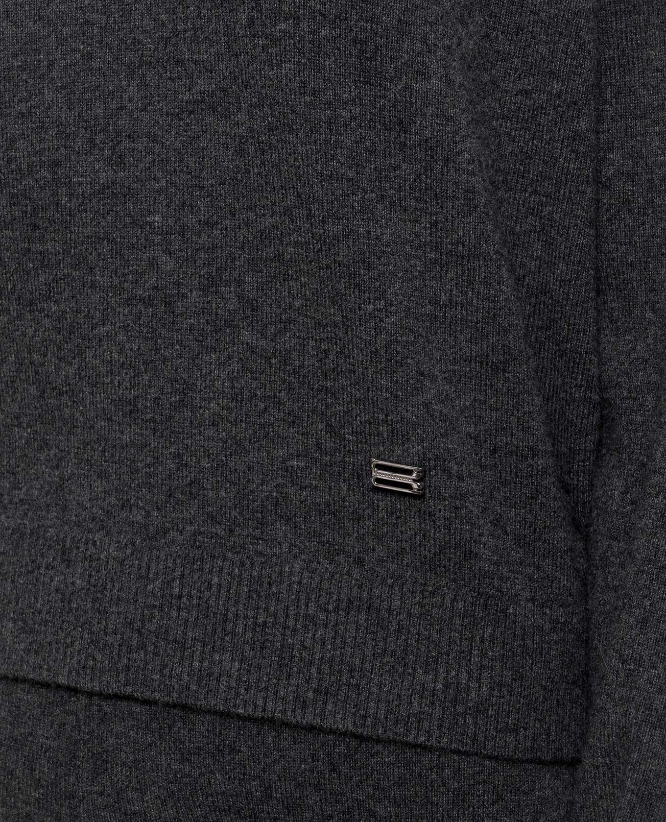 Luna dark grey wool and cashmere jumper Victoria Beckham 5