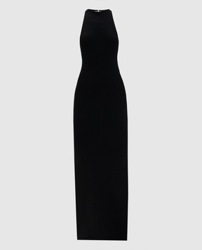 SSHEENA Kress black midi dress with contrast stripe 26SSKRESSFS26006