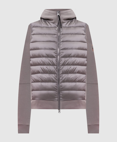 Grijze Caelie 2.0 jas met patch