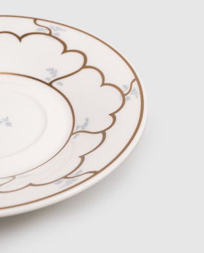 Geminiano Cozzi 1765 White porcelain teacup saucer Feston e Cadena TTCMI089054