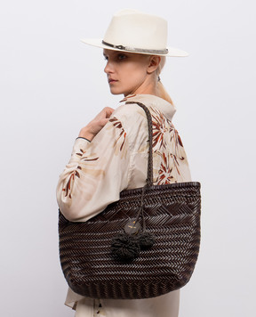 Gianni Chiarini Paloma brown leather tote bag BS11372COMMPLINT