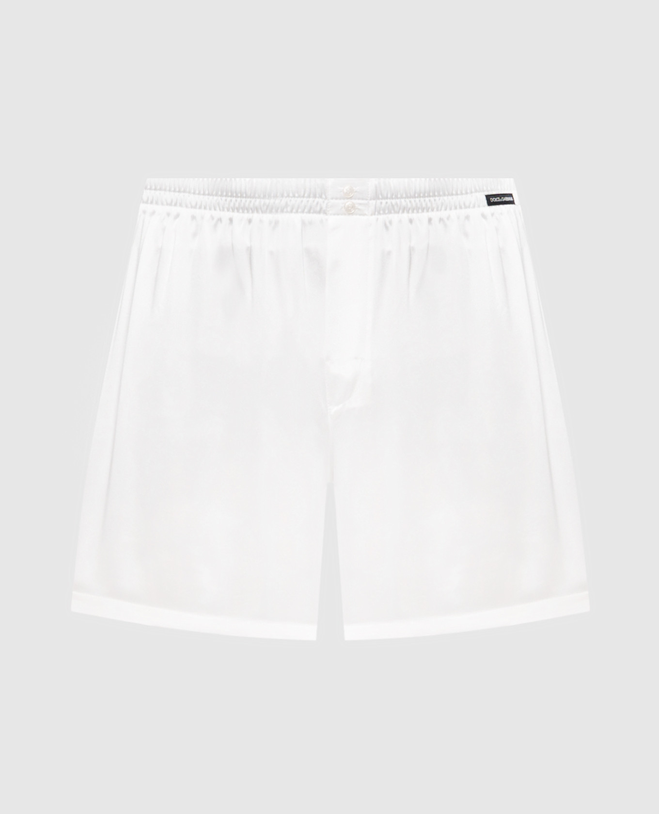 Ivory silk boxer briefs