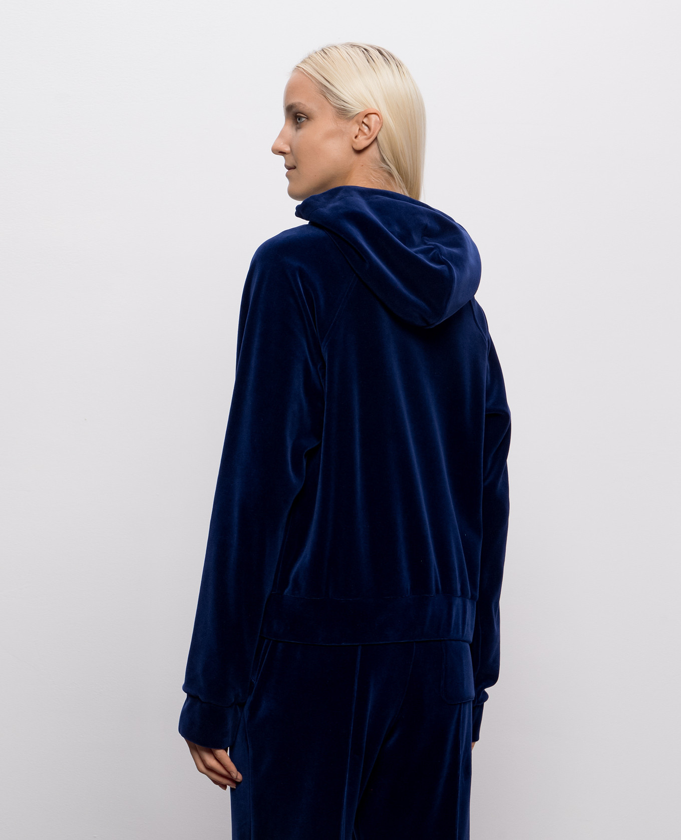 Blue velour sports jacket Tom Ford 4